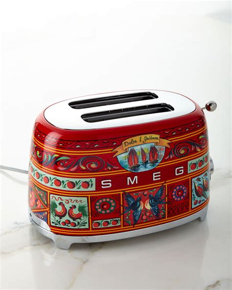 smeg refrigerator dolce gabbana|dolce and gabbana smeg toaster.